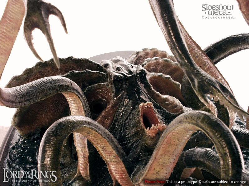 Sideshow Collectibles Weta Collectibles The Lord of the Rings The Watcher in The Water Polystone Statue